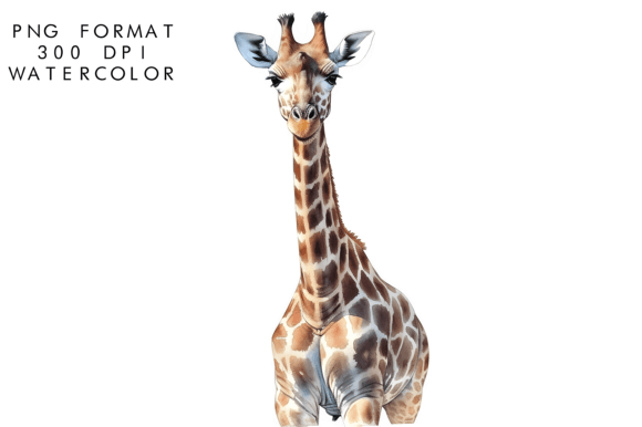 Download Watercolor Giraffe Clipart - Watercolor giraffe clipart Collection