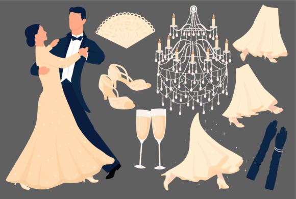 Download Ballroom Dancing Invitation, Clipart PNG - Invitation Collection