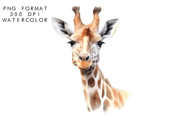 Download Watercolor Giraffe Clipart - Watercolor giraffe clipart Collection