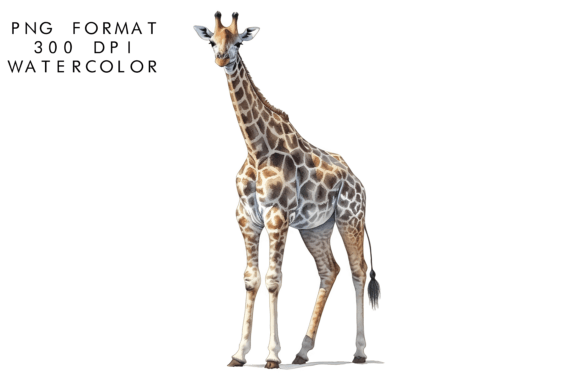 Download Watercolor Giraffe Clipart - Watercolor giraffe clipart Collection