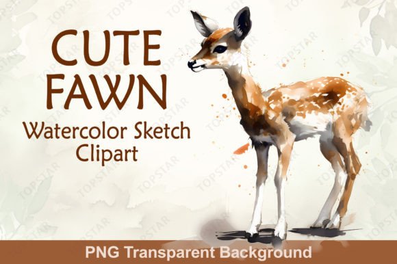 Download Cute Animal Clipart Deer Illustration - Cute animal clipart Collection