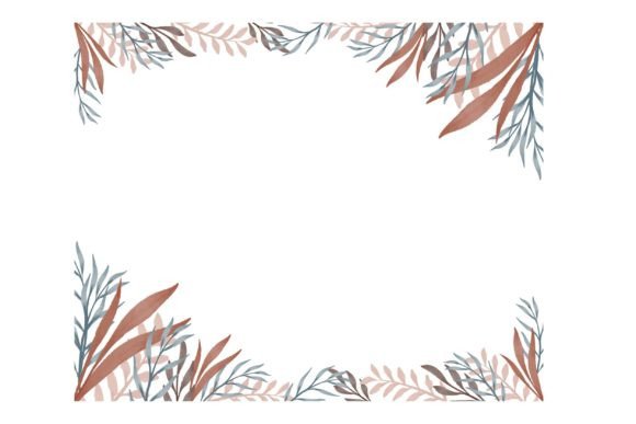 Download Pastel Color Floral Frame Illustration - Illustration Collection