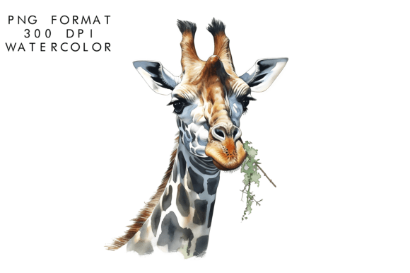 Download Watercolor Giraffe Clipart - Watercolor giraffe clipart Collection