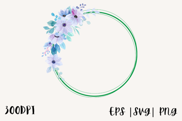 Download Watercolor Floral Frame Illustration PNG - Illustration Collection